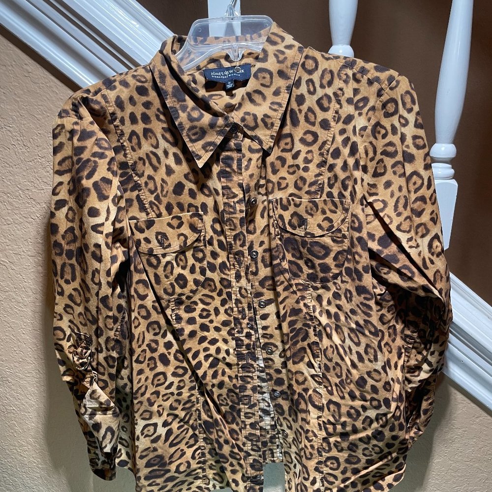 Jones New York Printed Top